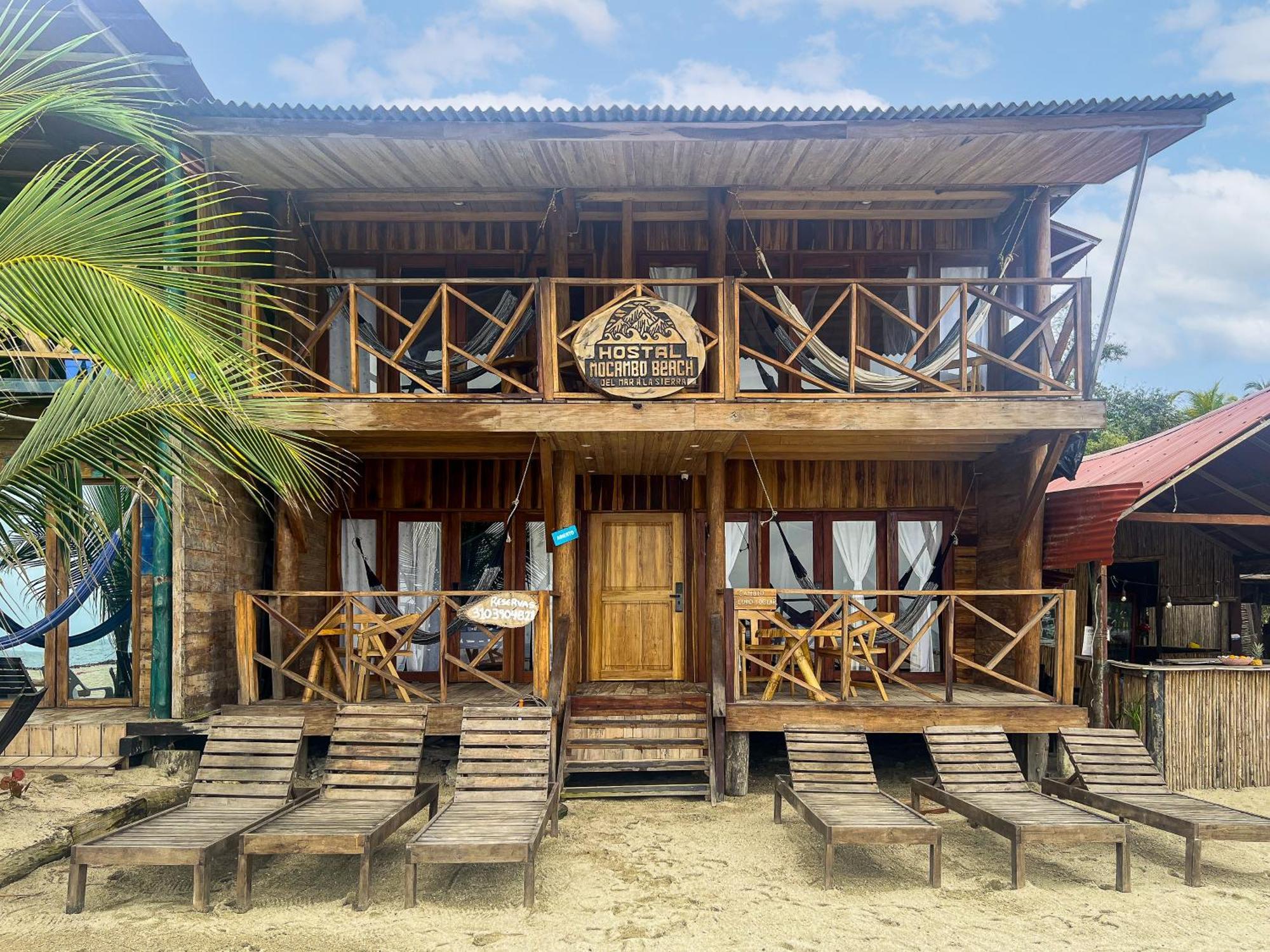 Hostal Mocambo Beach Guachaca Eksteriør billede