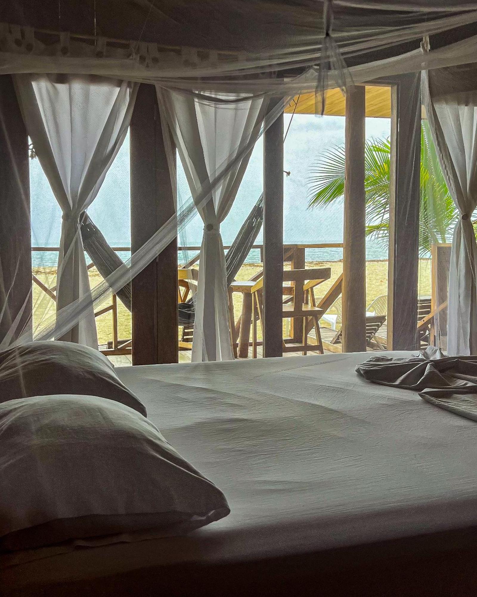 Hostal Mocambo Beach Guachaca Eksteriør billede